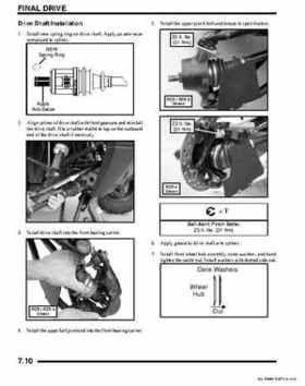 2011 Polaris Ranger RZR ATV Service Manual, Page 258