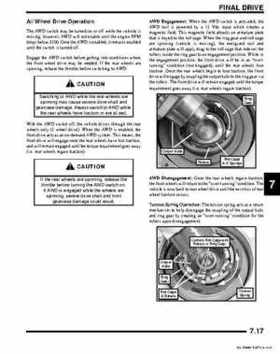 2011 Polaris Ranger RZR ATV Service Manual, Page 265