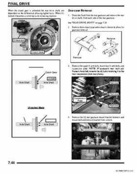 2011 Polaris Ranger RZR ATV Service Manual, Page 292