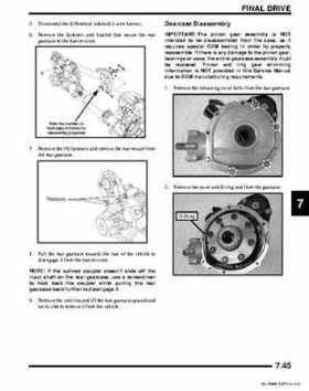 2011 Polaris Ranger RZR ATV Service Manual, Page 293