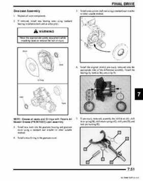 2011 Polaris Ranger RZR ATV Service Manual, Page 299