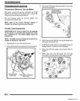 2011 Polaris Ranger RZR ATV Service Manual, Page 308