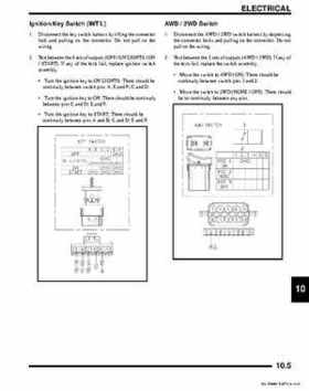 2011 Polaris Ranger RZR ATV Service Manual, Page 352