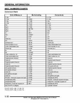 2012 Sportsman 400/500 and EFI Tractor Service Manual 9923412, Page 15