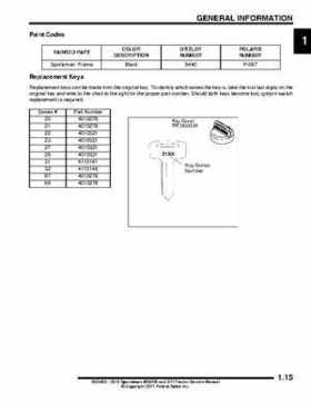 2012 Sportsman 400/500 and EFI Tractor Service Manual 9923412, Page 18