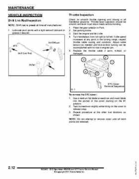 2012 Sportsman 400/500 and EFI Tractor Service Manual 9923412, Page 31