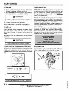 2012 Sportsman 400/500 and EFI Tractor Service Manual 9923412, Page 33