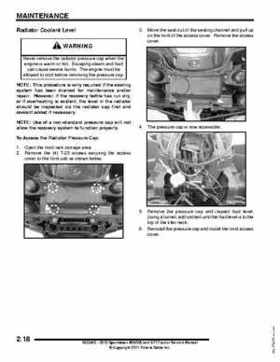 2012 Sportsman 400/500 and EFI Tractor Service Manual 9923412, Page 37