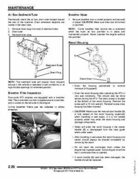 2012 Sportsman 400/500 and EFI Tractor Service Manual 9923412, Page 39