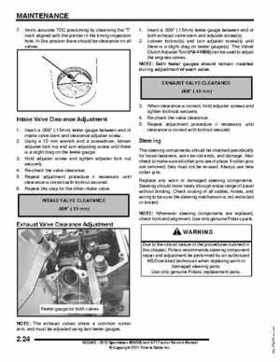 2012 Sportsman 400/500 and EFI Tractor Service Manual 9923412, Page 43