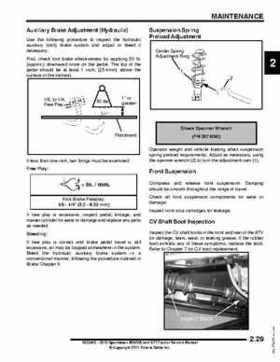 2012 Sportsman 400/500 and EFI Tractor Service Manual 9923412, Page 48