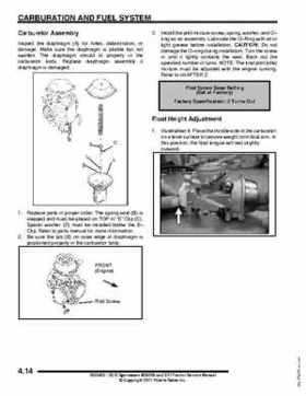 2012 Sportsman 400/500 and EFI Tractor Service Manual 9923412, Page 129