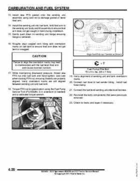 2012 Sportsman 400/500 and EFI Tractor Service Manual 9923412, Page 135