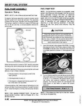 2012 Sportsman 400/500 and EFI Tractor Service Manual 9923412, Page 155