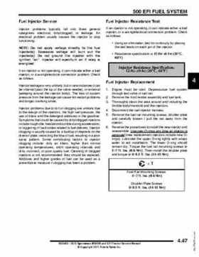 2012 Sportsman 400/500 and EFI Tractor Service Manual 9923412, Page 162