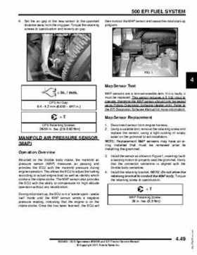 2012 Sportsman 400/500 and EFI Tractor Service Manual 9923412, Page 164