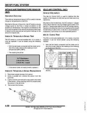 2012 Sportsman 400/500 and EFI Tractor Service Manual 9923412, Page 165