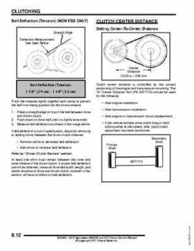 2012 Sportsman 400/500 and EFI Tractor Service Manual 9923412, Page 224