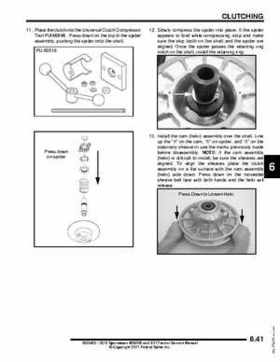 2012 Sportsman 400/500 and EFI Tractor Service Manual 9923412, Page 253