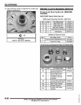 2012 Sportsman 400/500 and EFI Tractor Service Manual 9923412, Page 254