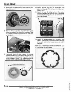 2012 Sportsman 400/500 and EFI Tractor Service Manual 9923412, Page 268