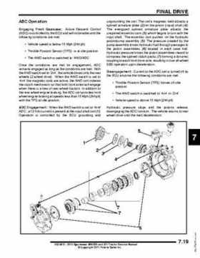 2012 Sportsman 400/500 and EFI Tractor Service Manual 9923412, Page 277