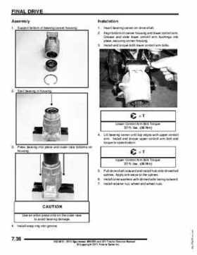 2012 Sportsman 400/500 and EFI Tractor Service Manual 9923412, Page 294