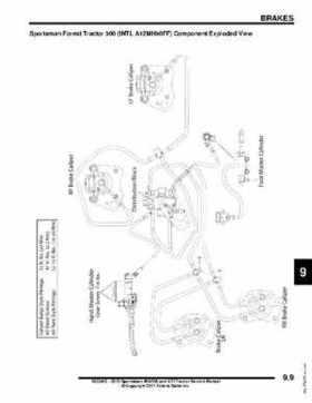 2012 Sportsman 400/500 and EFI Tractor Service Manual 9923412, Page 339
