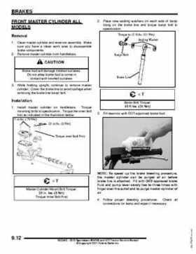 2012 Sportsman 400/500 and EFI Tractor Service Manual 9923412, Page 342
