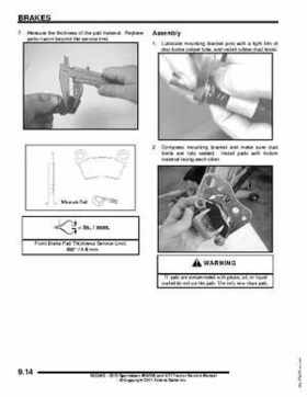 2012 Sportsman 400/500 and EFI Tractor Service Manual 9923412, Page 344