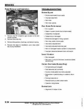 2012 Sportsman 400/500 and EFI Tractor Service Manual 9923412, Page 364