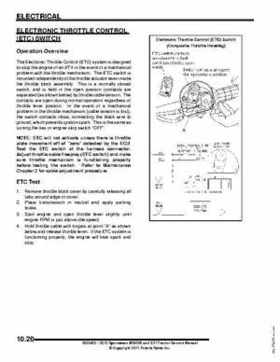 2012 Sportsman 400/500 and EFI Tractor Service Manual 9923412, Page 384