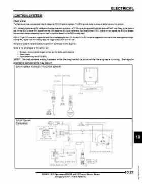 2012 Sportsman 400/500 and EFI Tractor Service Manual 9923412, Page 385