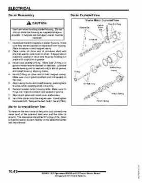 2012 Sportsman 400/500 and EFI Tractor Service Manual 9923412, Page 406