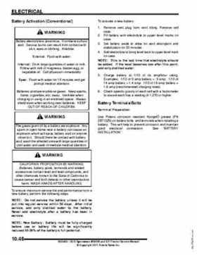 2012 Sportsman 400/500 and EFI Tractor Service Manual 9923412, Page 410