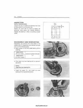 1987-2006 Suzuki ATV LT80 Service Manual, Page 112