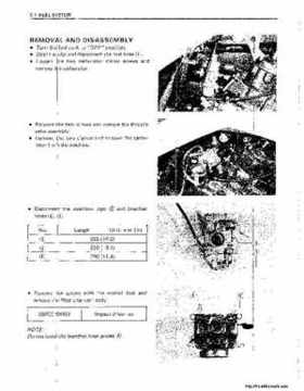 1988-1992 Suzuki LT250R Service Manual, Page 109