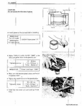 1988-1992 Suzuki LT250R Service Manual, Page 128