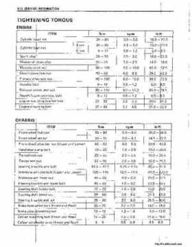 1988-1992 Suzuki LT250R Service Manual, Page 195