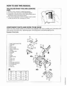 1999-2004 Suzuki King Quad LT-300 300F ATV Factory Service Manual, Page 3