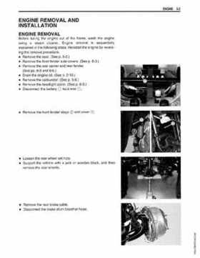 1999-2004 Suzuki King Quad LT-300 300F ATV Factory Service Manual, Page 42