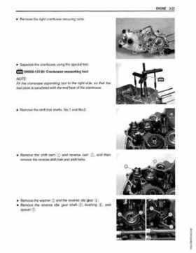 1999-2004 Suzuki King Quad LT-300 300F ATV Factory Service Manual, Page 62
