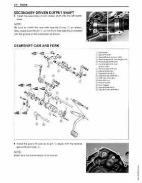 1999-2004 Suzuki King Quad LT-300 300F ATV Factory Service Manual, Page 91