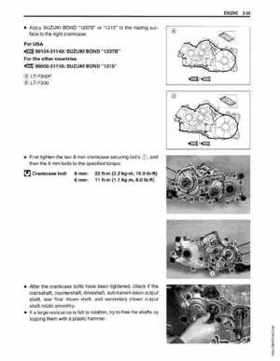 1999-2004 Suzuki King Quad LT-300 300F ATV Factory Service Manual, Page 94