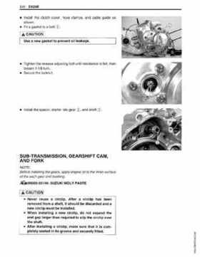 1999-2004 Suzuki King Quad LT-300 300F ATV Factory Service Manual, Page 101