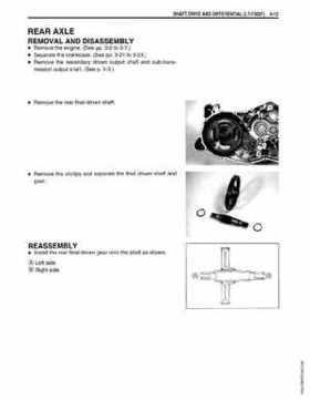 1999-2004 Suzuki King Quad LT-300 300F ATV Factory Service Manual, Page 126