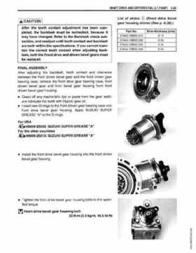 1999-2004 Suzuki King Quad LT-300 300F ATV Factory Service Manual, Page 142