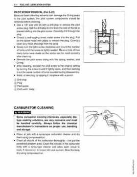 1999-2004 Suzuki King Quad LT-300 300F ATV Factory Service Manual, Page 159