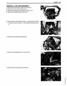 1999-2004 Suzuki King Quad LT-300 300F ATV Factory Service Manual, Page 198