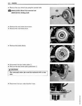 1999-2004 Suzuki King Quad LT-300 300F ATV Factory Service Manual, Page 207